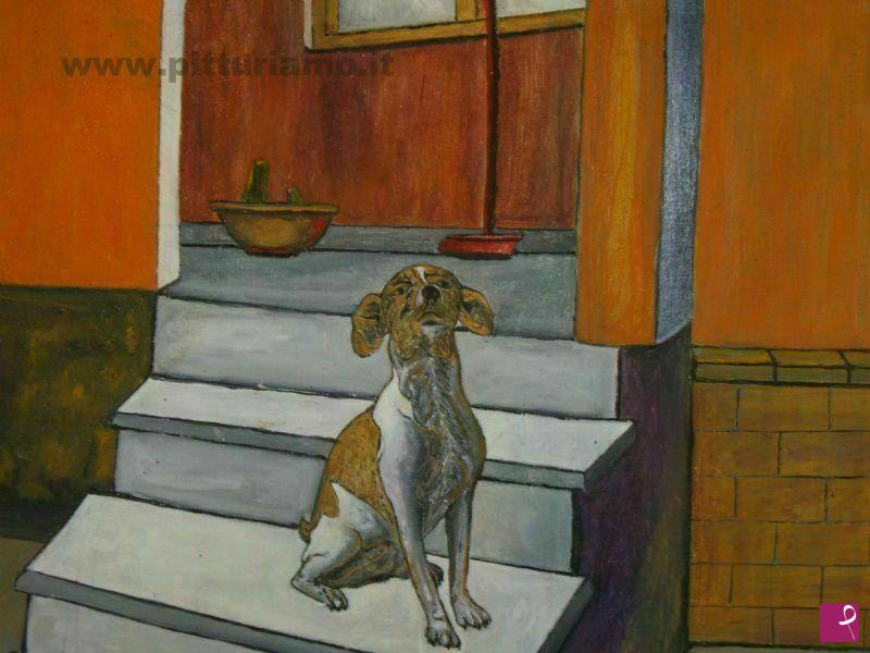quadri in vendita online - IL MIO CANE
