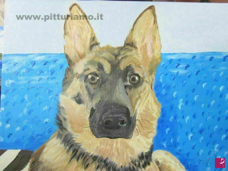 quadri in vendita online - Il mio cane