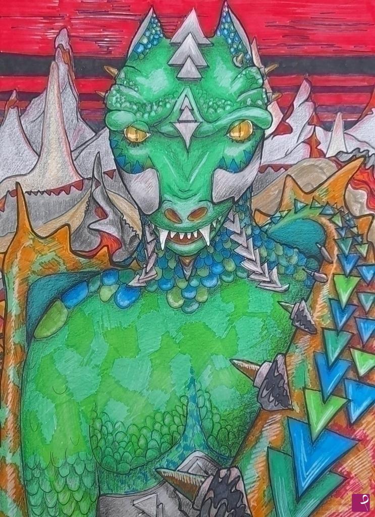 quadri in vendita online - Il mio Drago