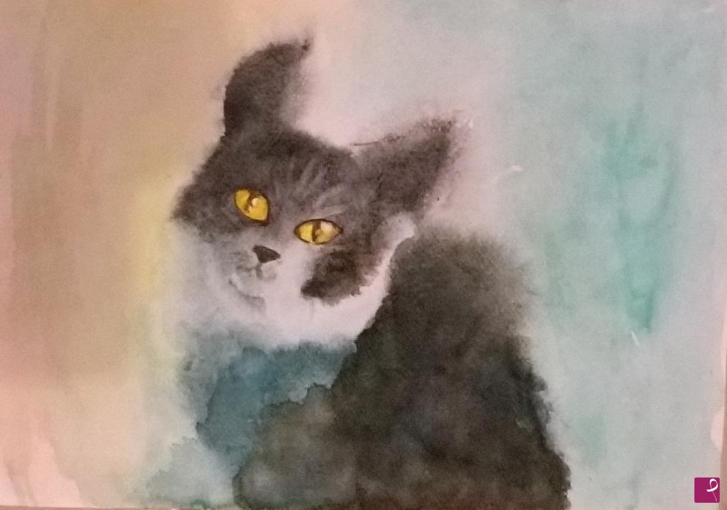 quadri in vendita online - Il mio gatto