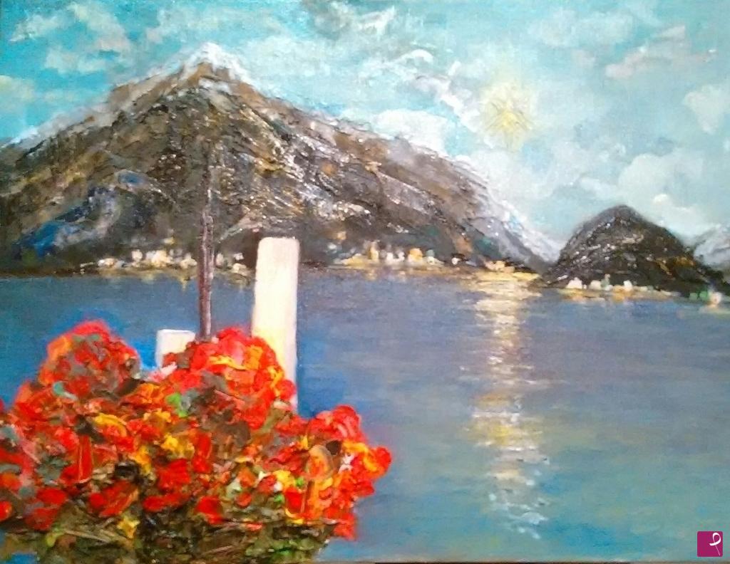 quadri in vendita online - IL MIO LAGO