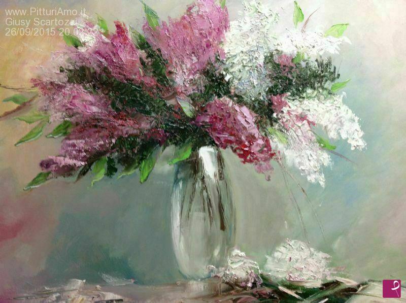 quadri in vendita online - Il mio vaso di fiori