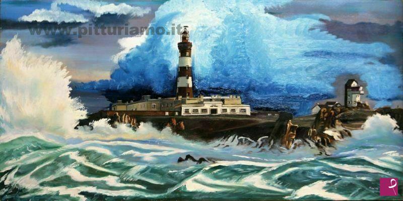 quadri in vendita online - Il mistero del mare del nord