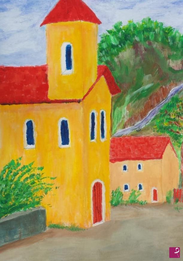 quadri in vendita online - Il monastero