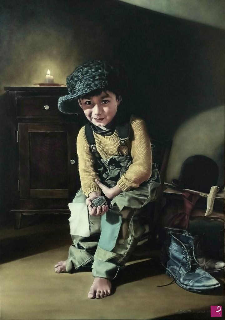 quadri in vendita online - Il monello (the kid)