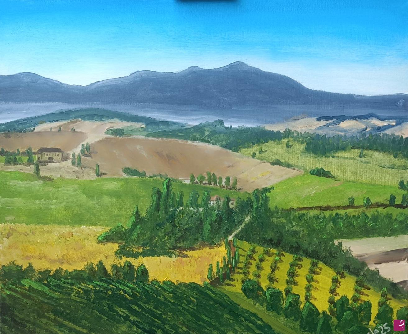 quadri in vendita online - il monferrato e le alpi