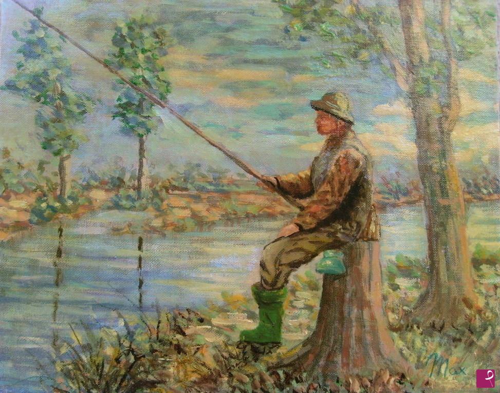 quadri in vendita online - IL PESCATORE