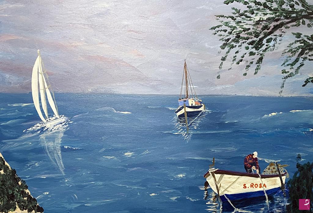 quadri in vendita online - Il pescatore