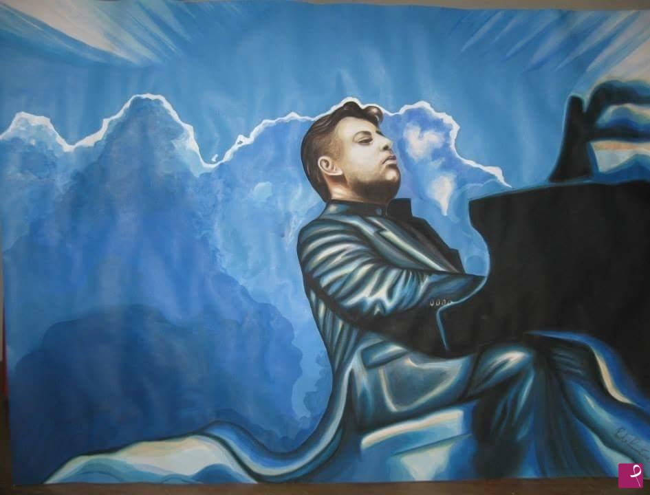 quadri in vendita online - Il pianista