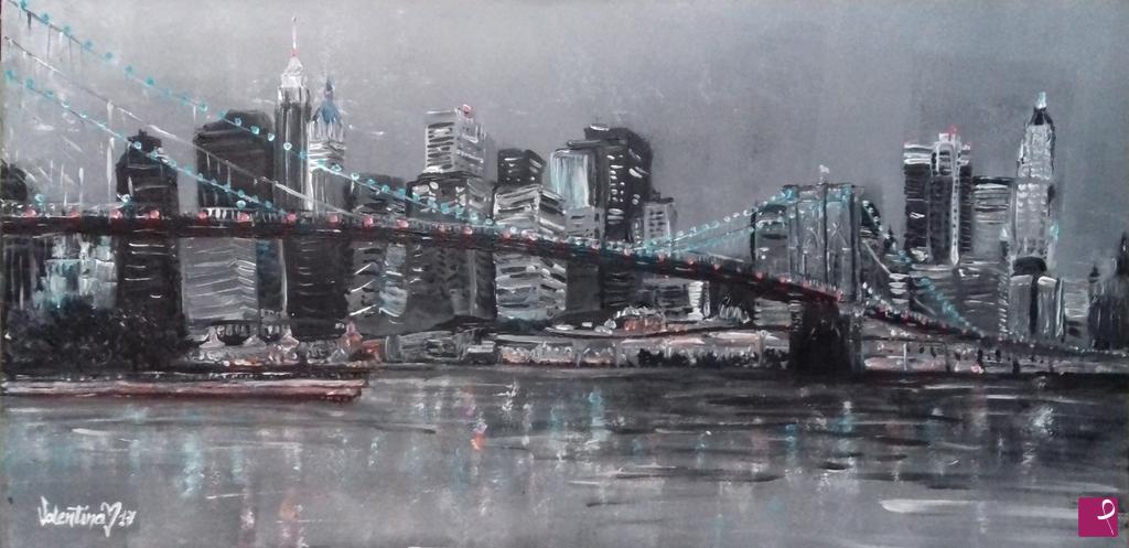 quadri in vendita online - Il ponte di Brooklyn 