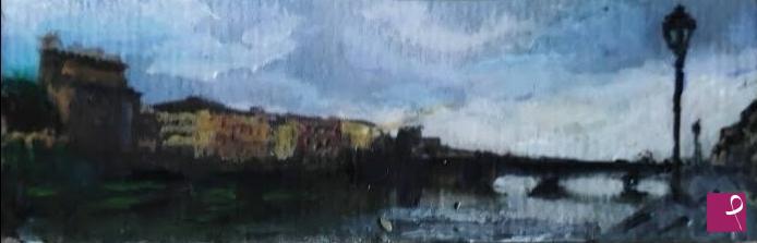 quadri in vendita online - IL PONTE SANTA TRINITA FIRENZE 