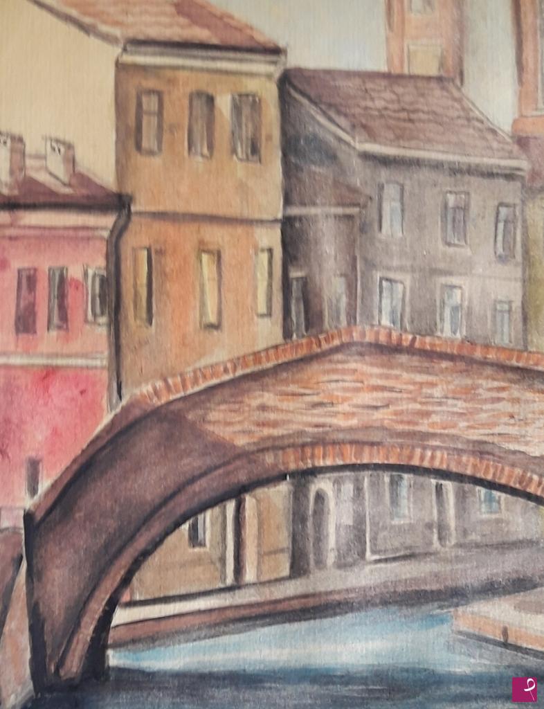 quadri in vendita online - Il ponticello