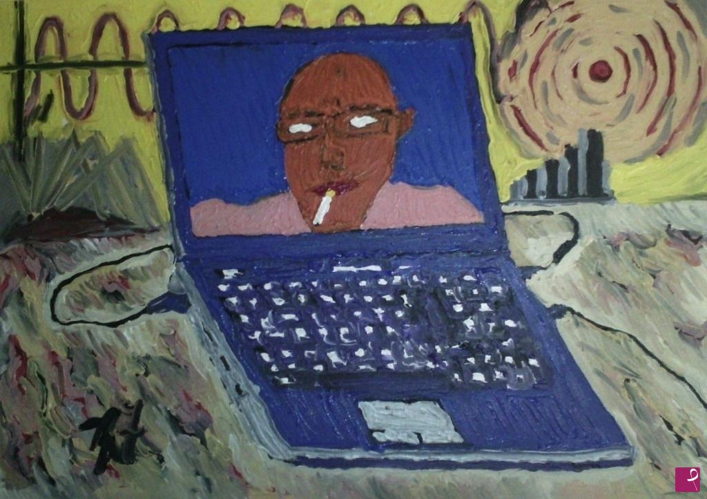 quadri in vendita online - Il Presente (50x70; olio su tela)