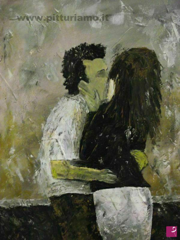 quadri in vendita online - il primo bacio
