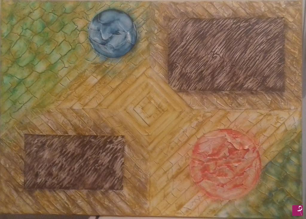 quadri in vendita online - Il prisma piramidale