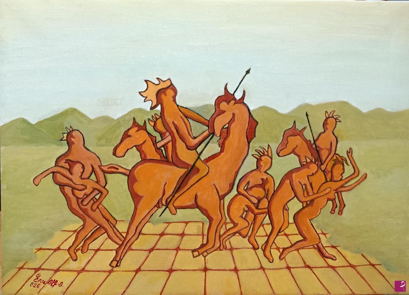 quadri in vendita online - Il ratto delle Sabine