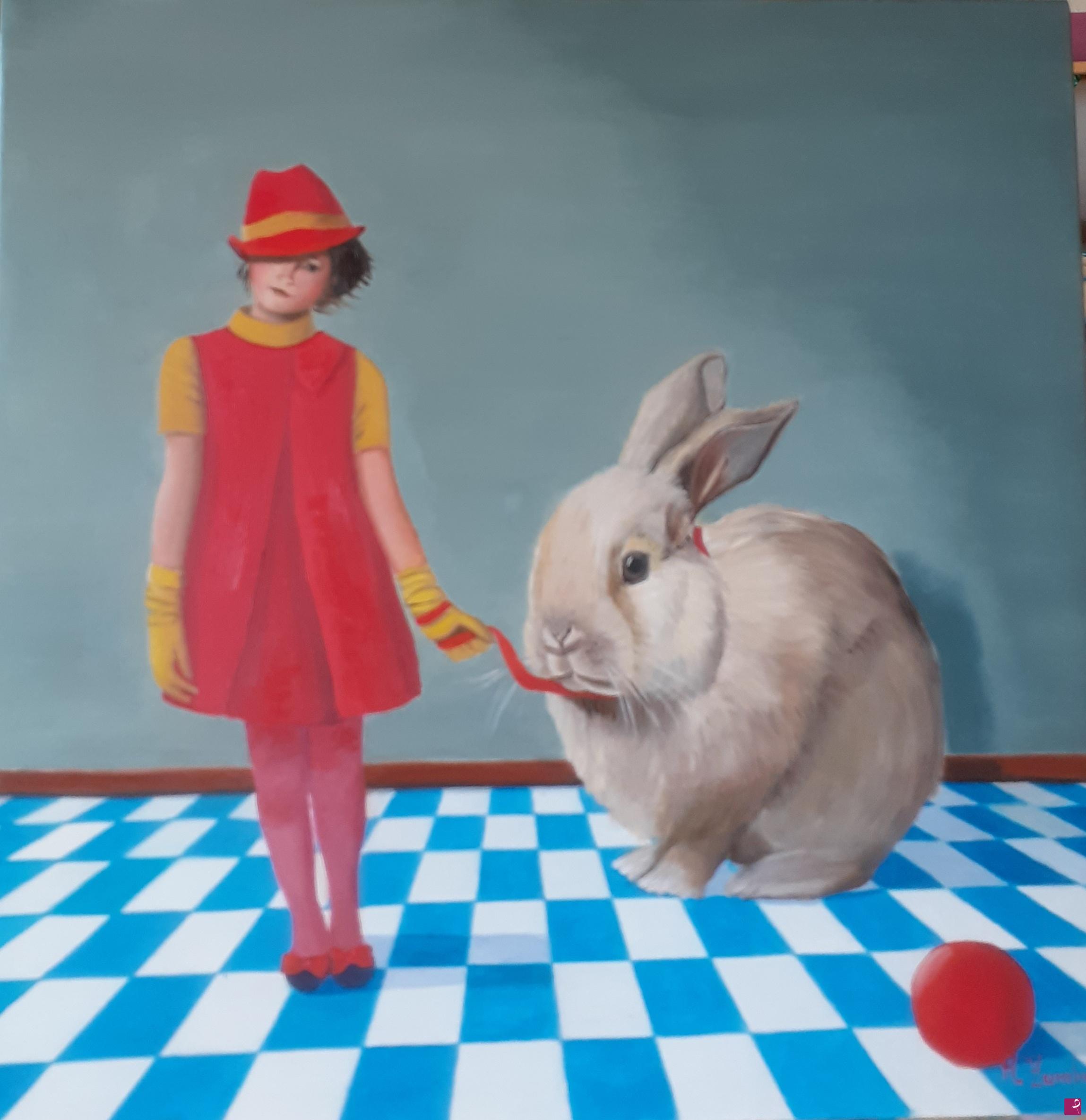 quadri in vendita online - Il ritorno di Big Rabbit