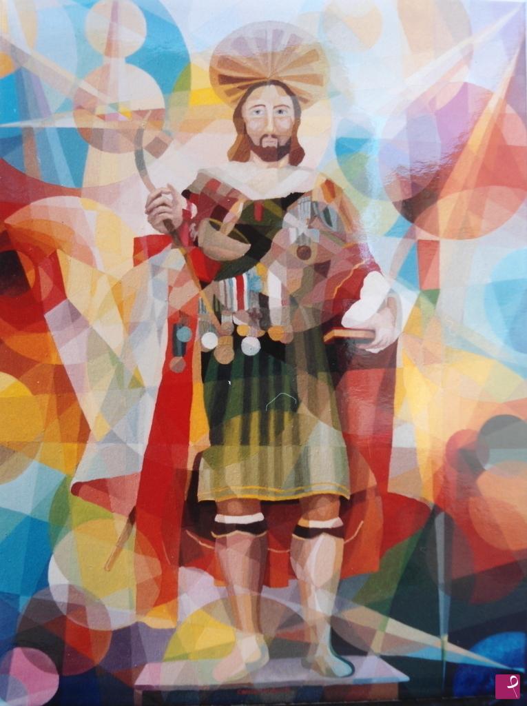 quadri in vendita online - Il Santo Patrono San Sperate