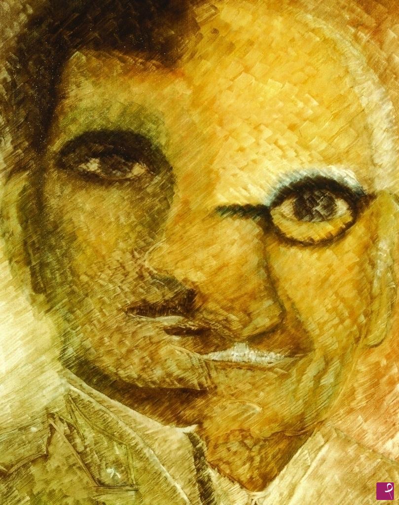 quadri in vendita online - Il senso della vita (mio padre) 1996