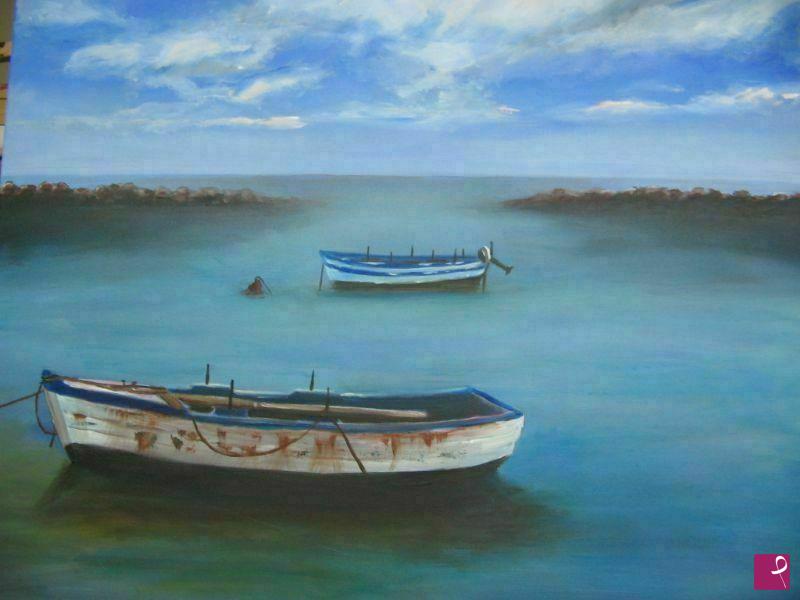 quadri in vendita online - il silenzio del mare