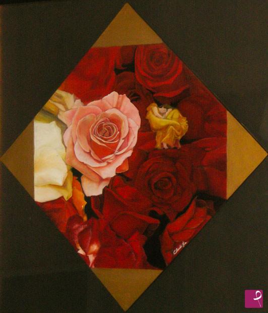 quadri in vendita online - Il sogno di Rose