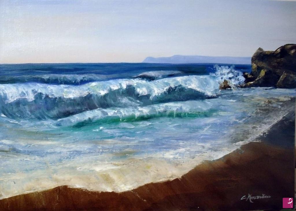 quadri in vendita online - il suono del mare