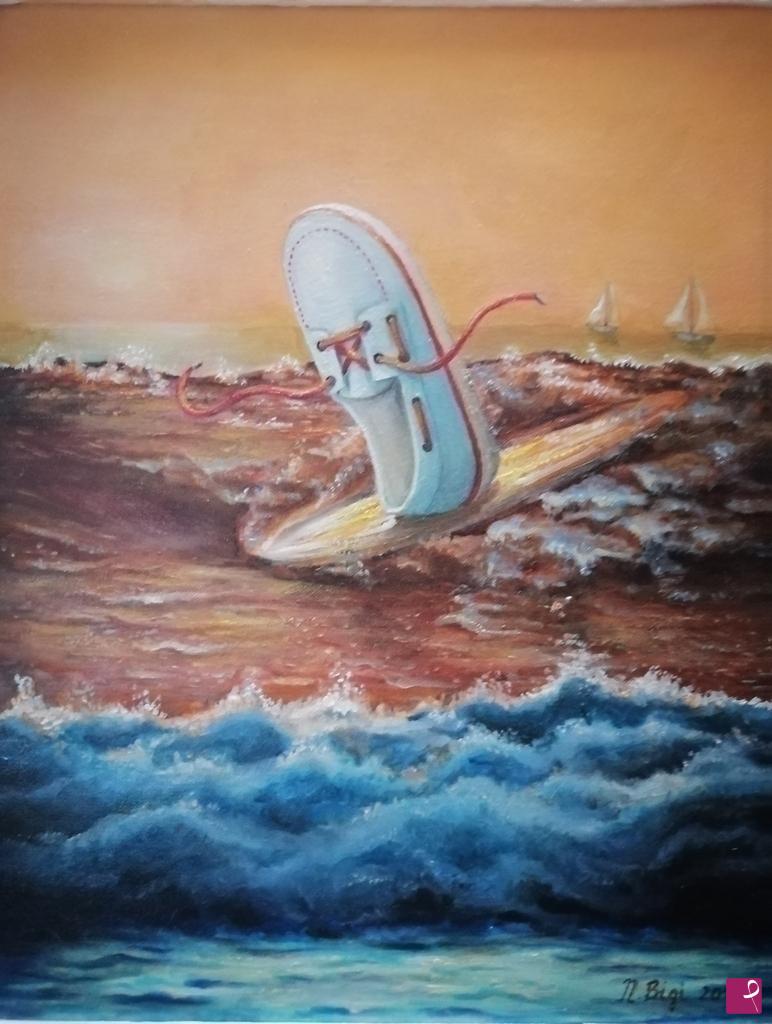 quadri in vendita online - IL SURFISTA
