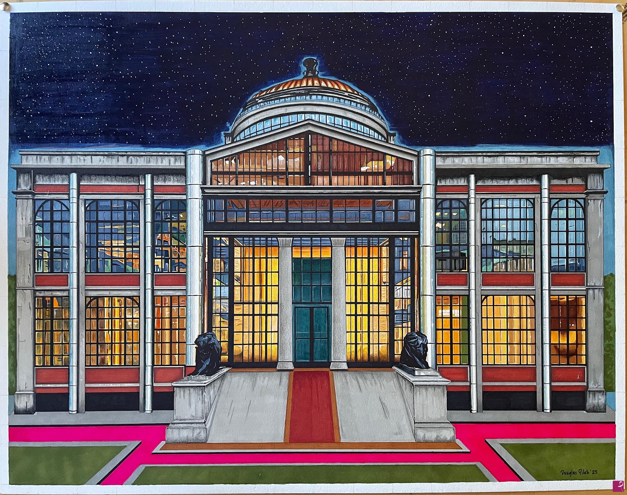 quadri in vendita online - IL TEATRO MASSIMO IN STILE INDUSTRIALE