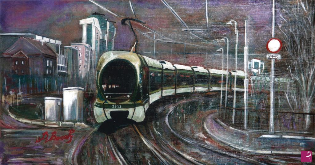 quadri in vendita online - il tram