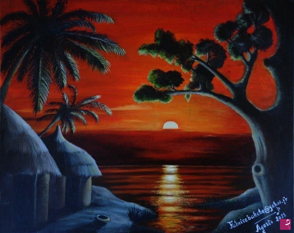 quadri in vendita online - IL TRAMONTO