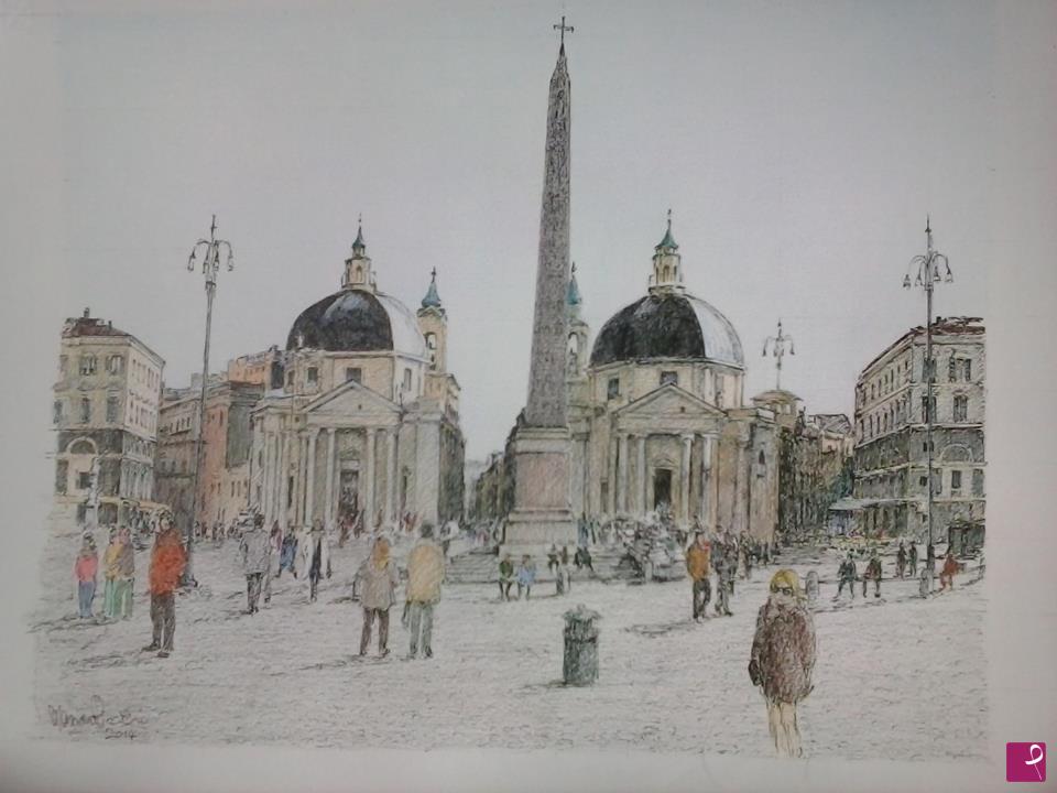 quadri in vendita online - Il tridente
