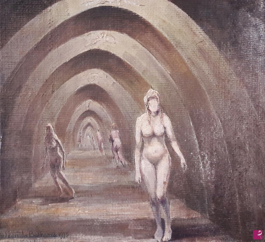 quadri in vendita online - IL TUNNEL DELLA VITA