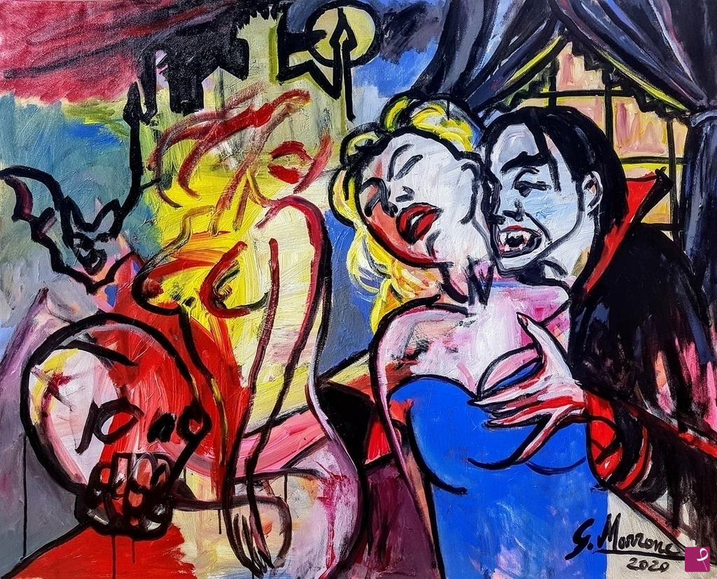 quadri in vendita online - "Il vampiro"