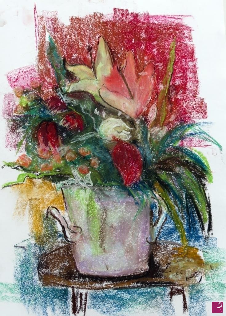 quadri in vendita online - IL vaso di fiori I