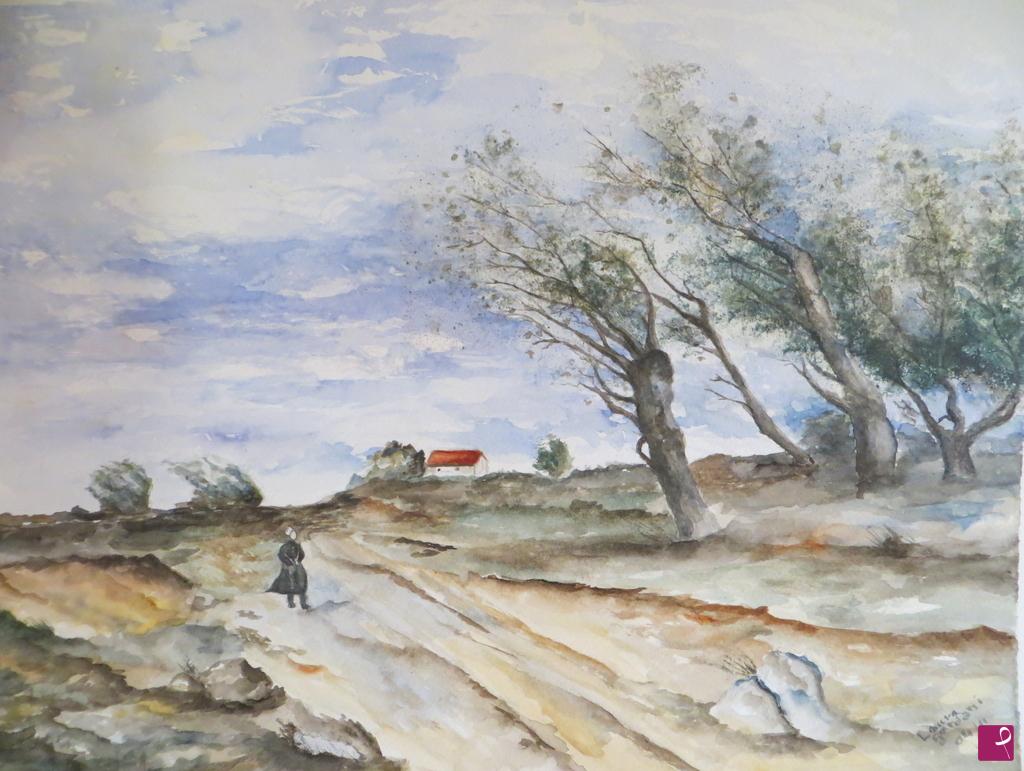 quadri in vendita online - Il vento di Corot