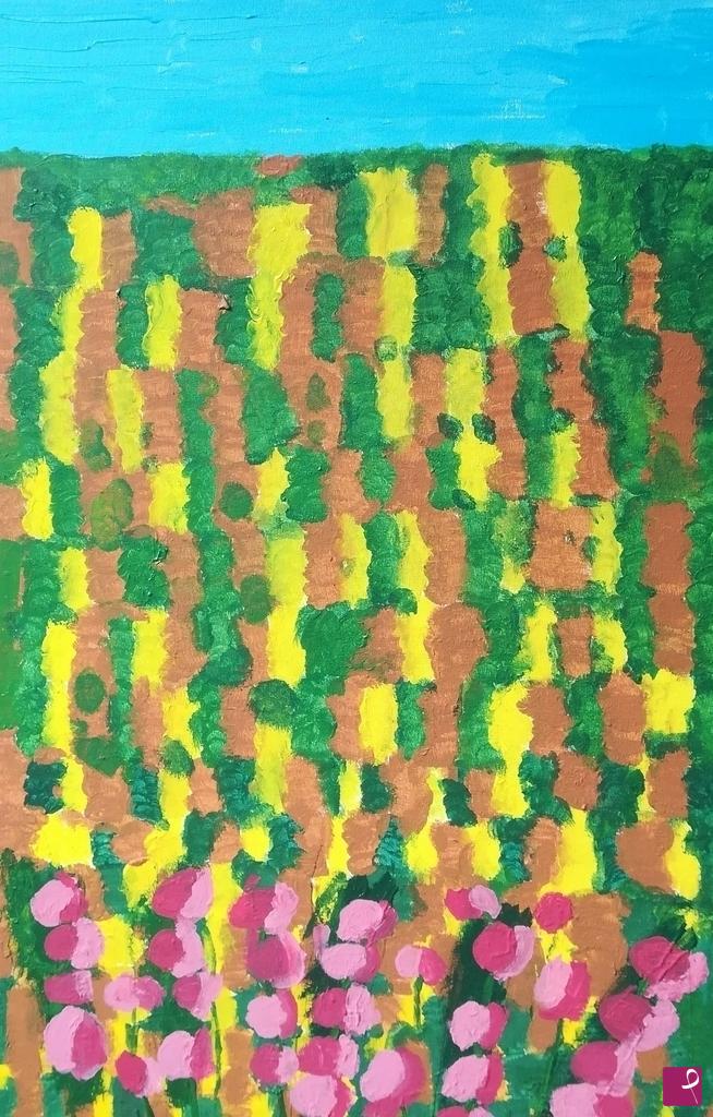 quadri in vendita online - il verde e la primavera