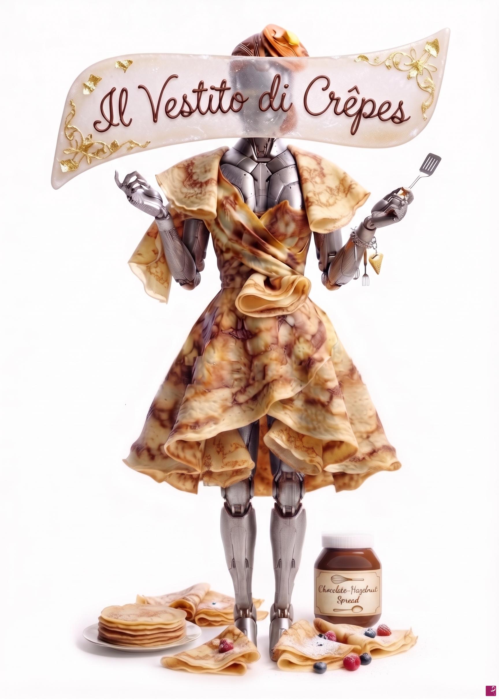 quadri in vendita online - Il Vestito di Crêpes