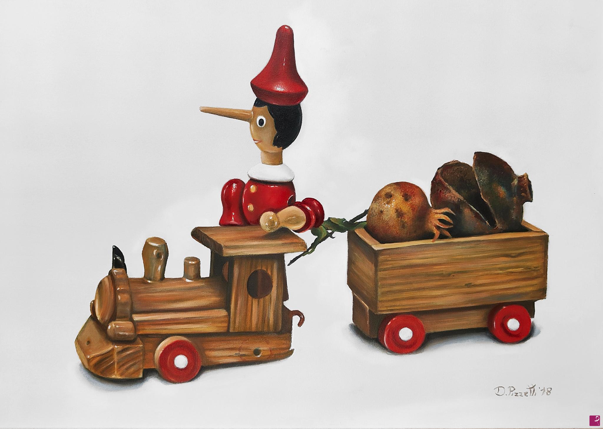quadri in vendita online - Il Viaggio di Pinocchio