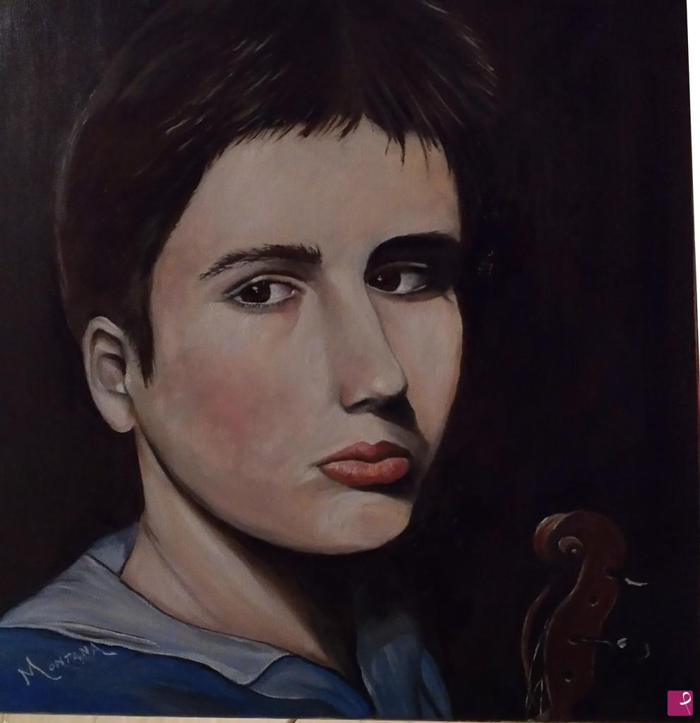 quadri in vendita online - Il violinista
