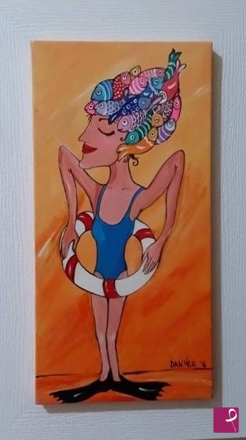 quadri in vendita online - Illustrazionen. 3 - Serie Mare di Colori 2016