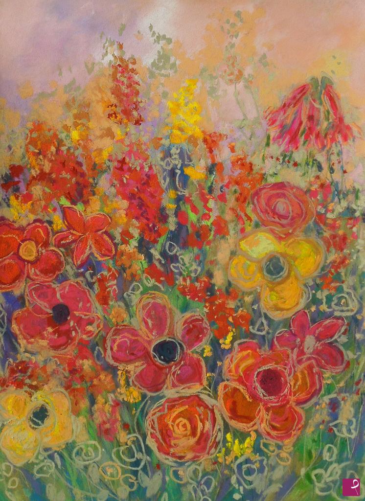 quadri in vendita online - Imaginary flowers - 449