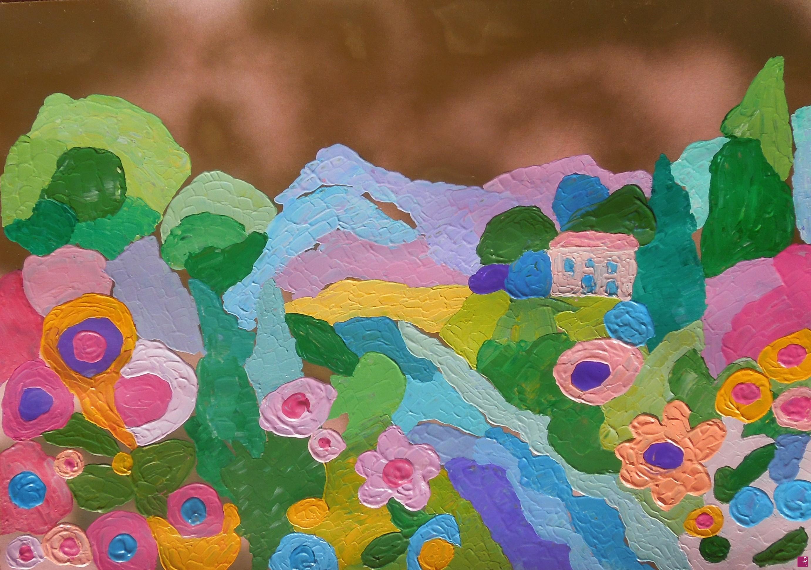 quadri in vendita online - Imaginary garden - 615
