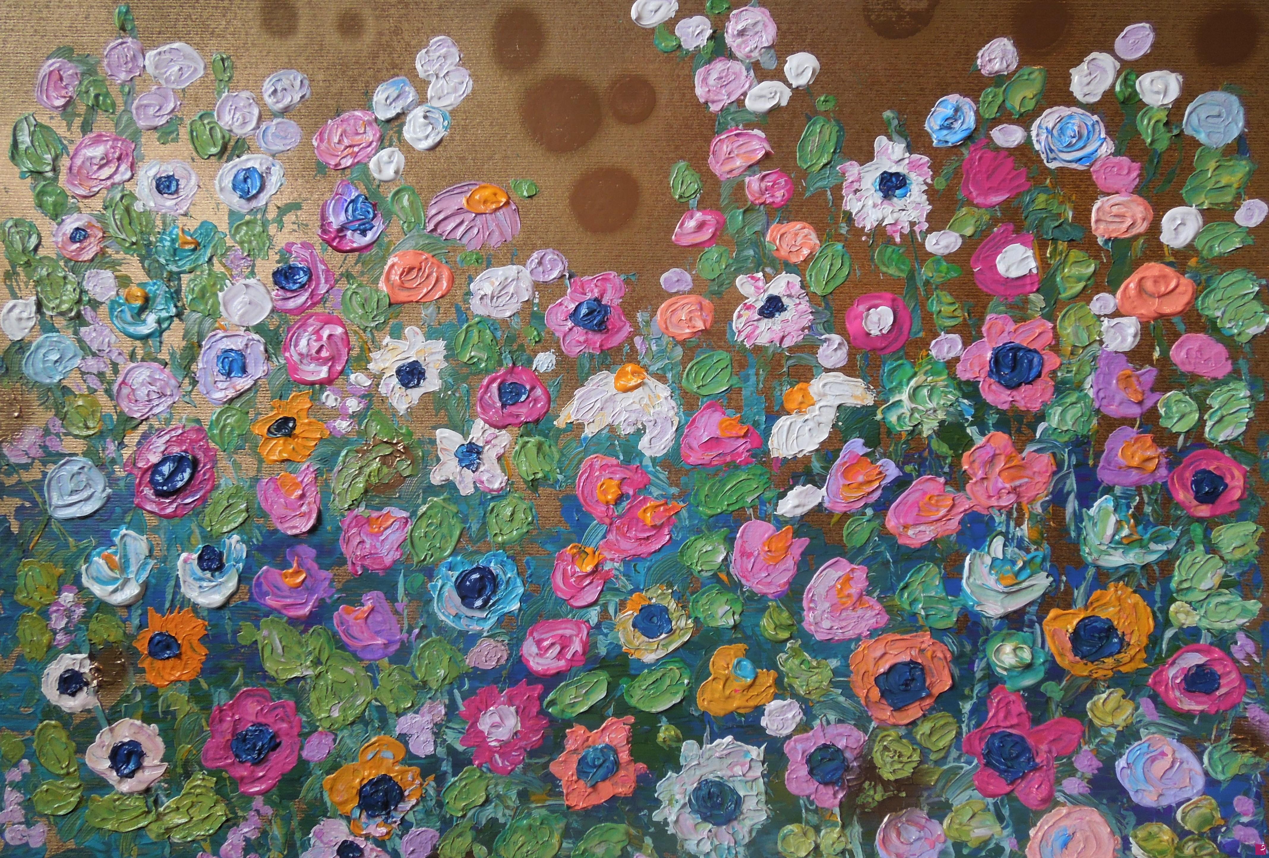 quadri in vendita online - Imaginary meadow - 595