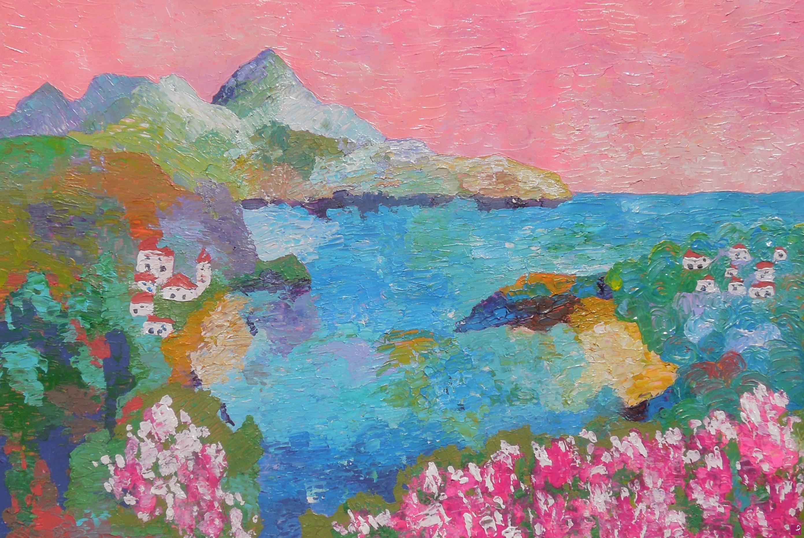 quadri in vendita online - Imaginary seascape - 589