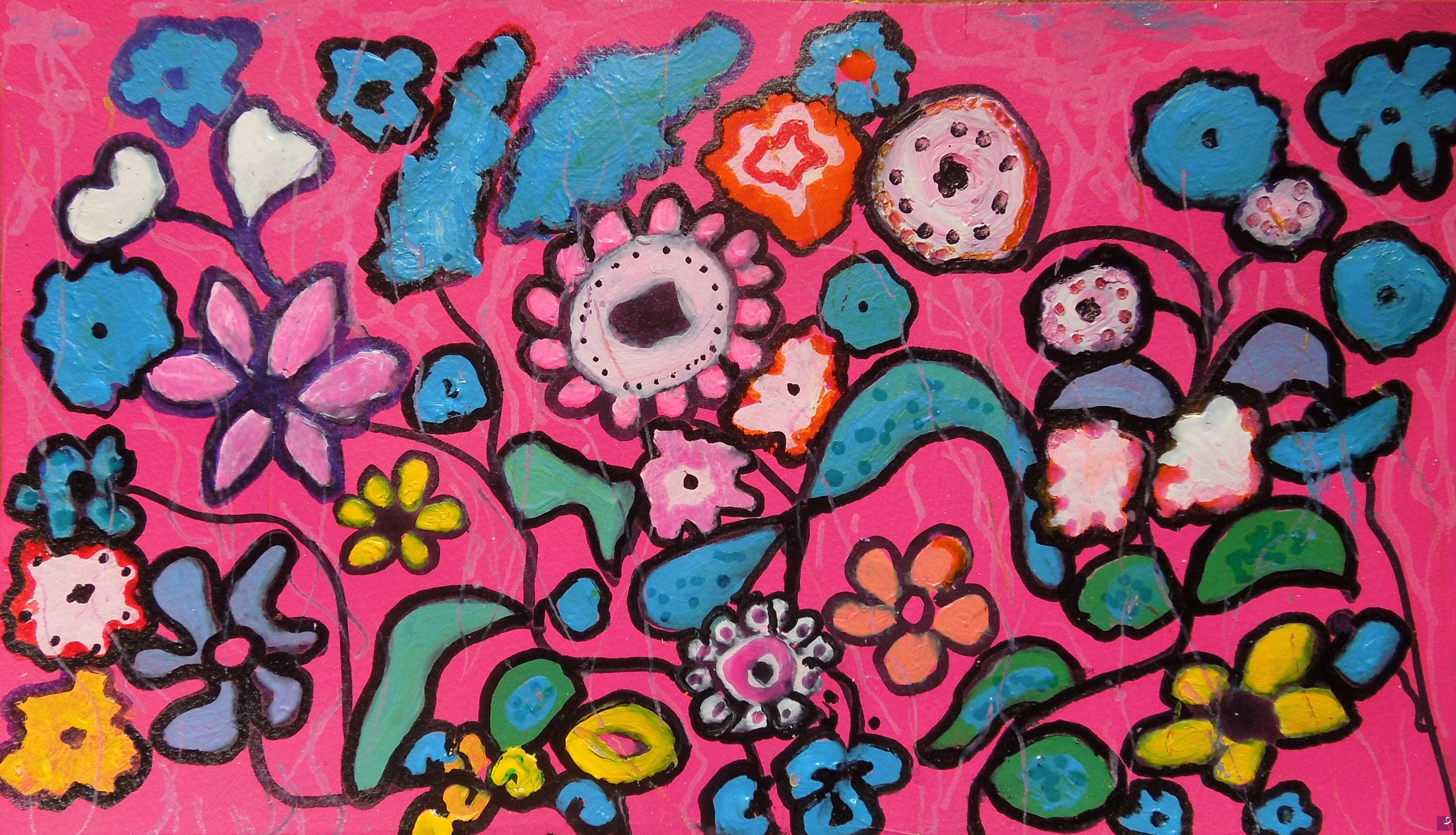 quadri in vendita online - Imaginative flowers - 646