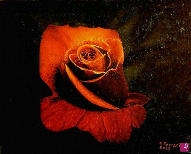 quadri in vendita online - immersed in the shadow