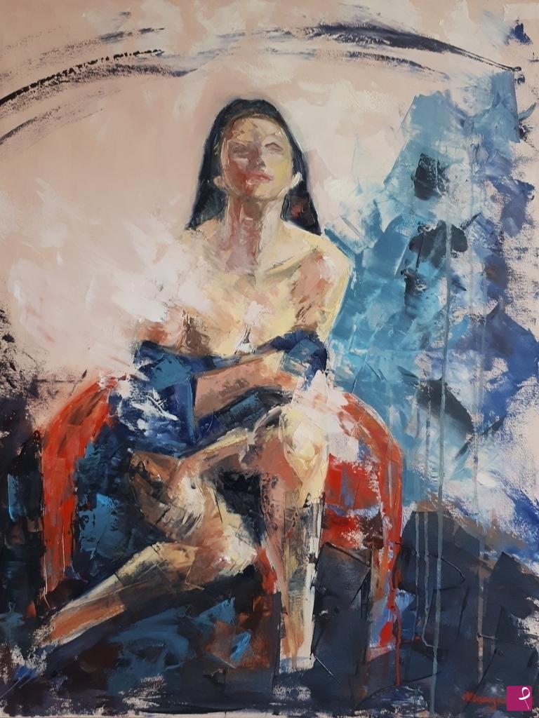 quadri in vendita online - Impressioni di donna
