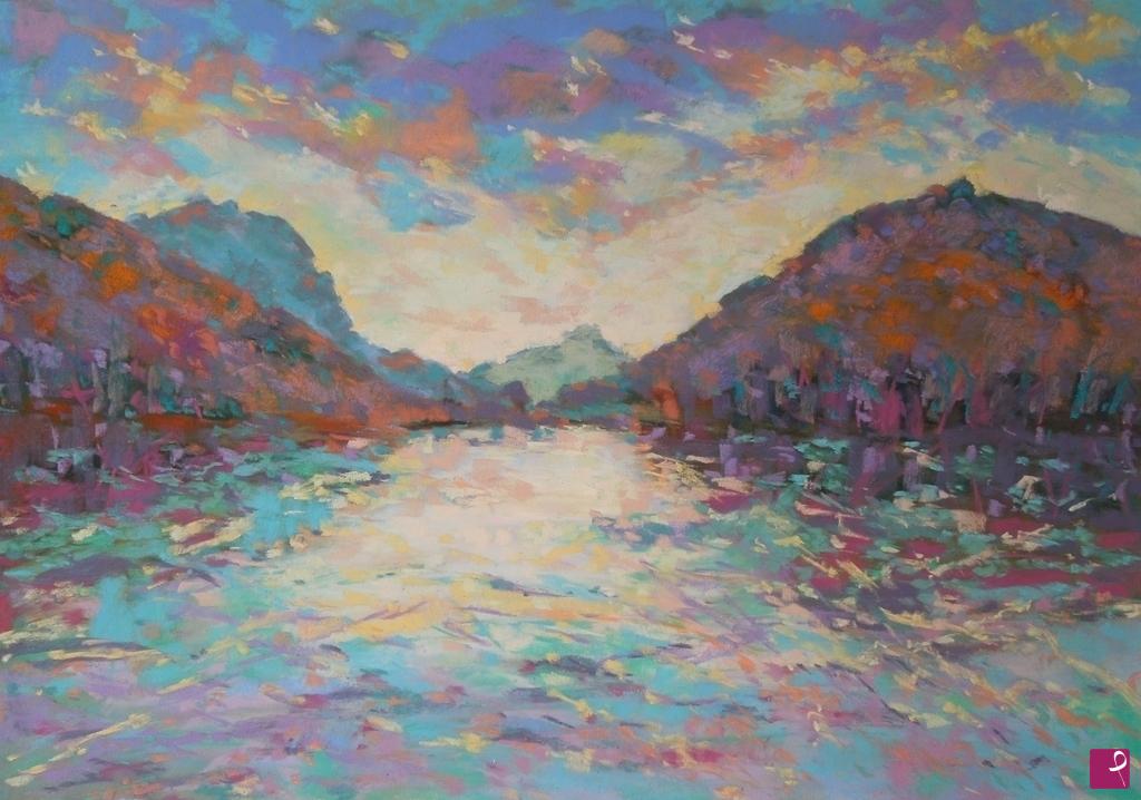 quadri in vendita online - Impressioni sul lago - 73