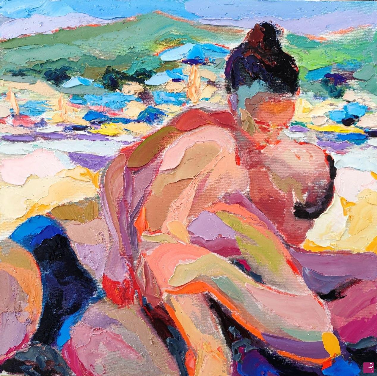 quadri in vendita online - Impressionismo contemporaneo: bacio