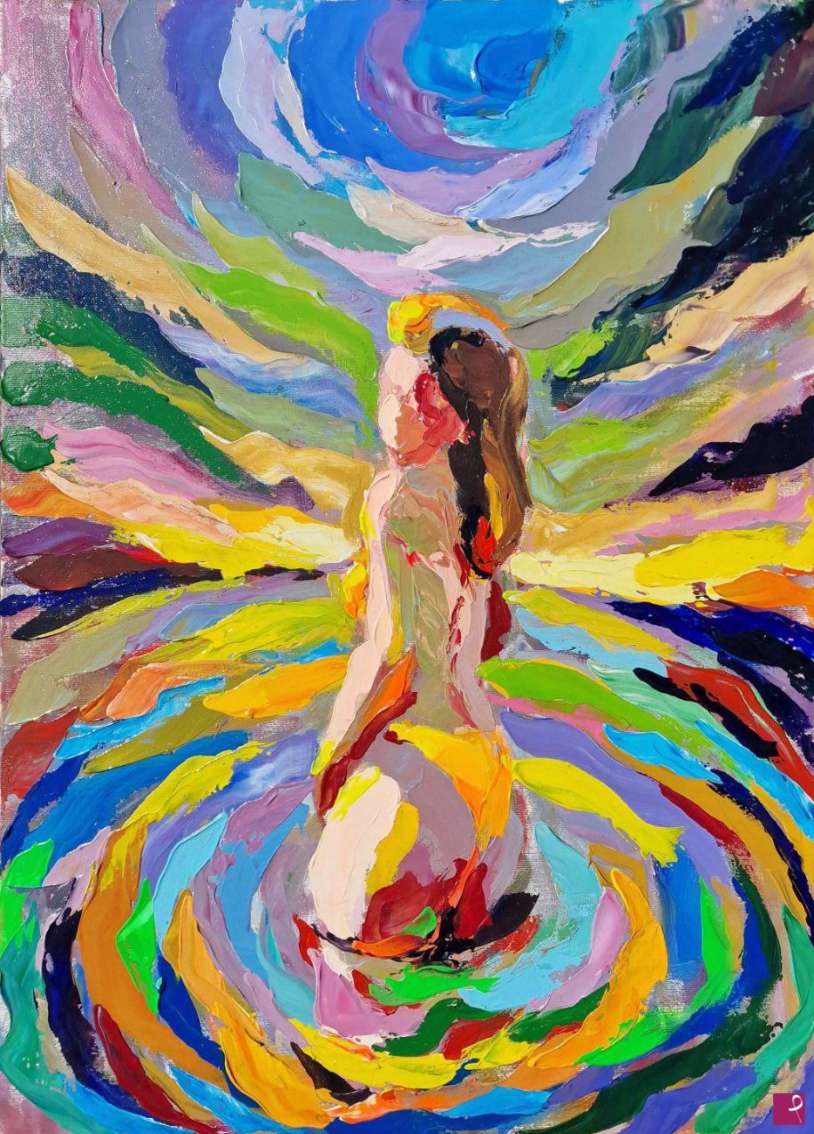 quadri in vendita online - Impressionismo contemporaneo: essere uno con il Tutto...